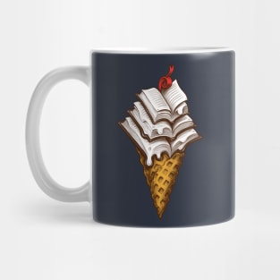 Ice Cream Books Mug